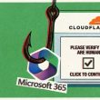 Hackers Use Cloudflare Human Check to Hide Microsoft 365 Phishing Pages