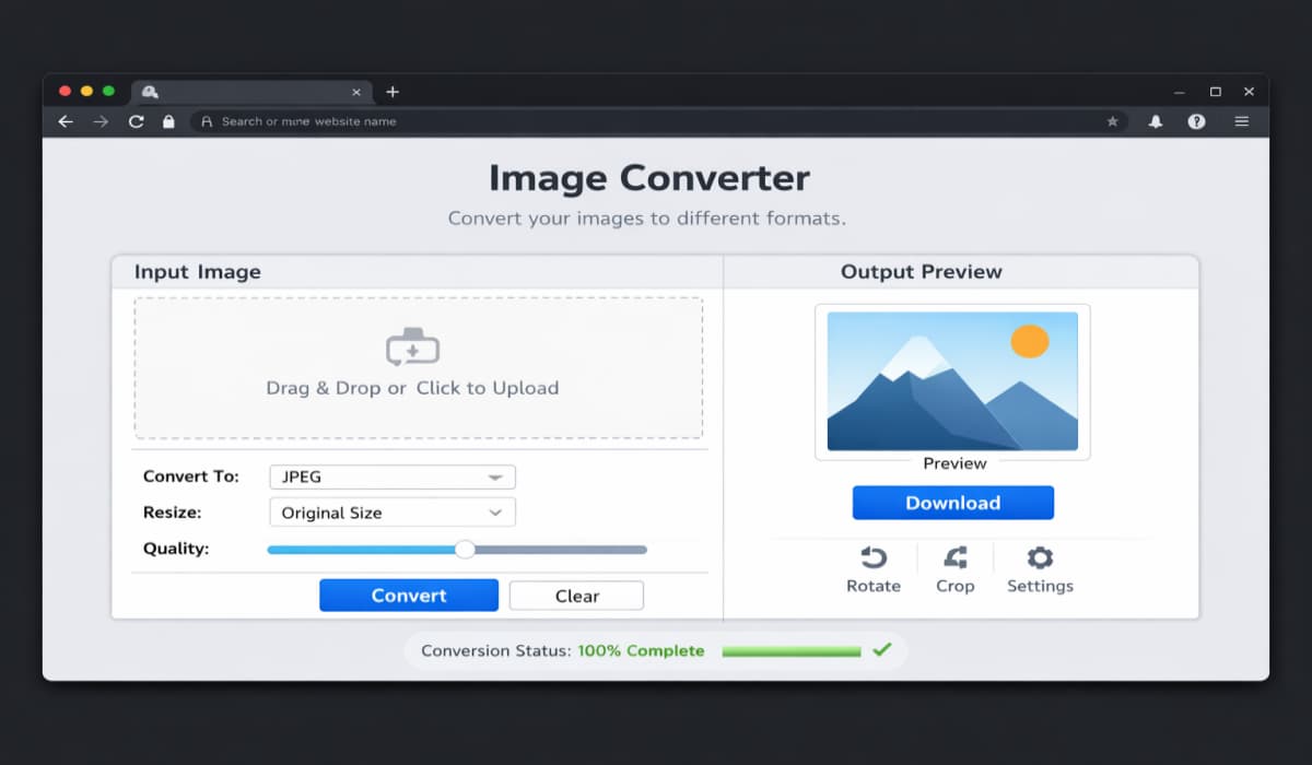 Why Image Format Conversion Is Becoming a Practical Issue in Web Security and Performance