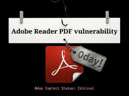 Adobe Reader Zero-Day Exploited to Steal Data via Malicious PDFs