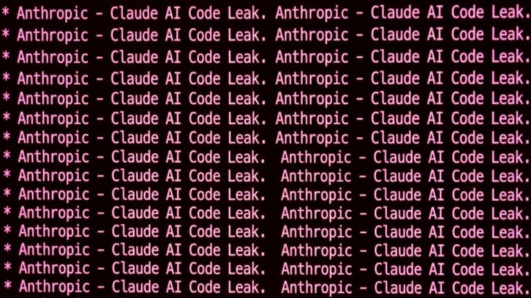 Anthropic Leaks 512,000 Lines of Claude AI Code in Major Blunder