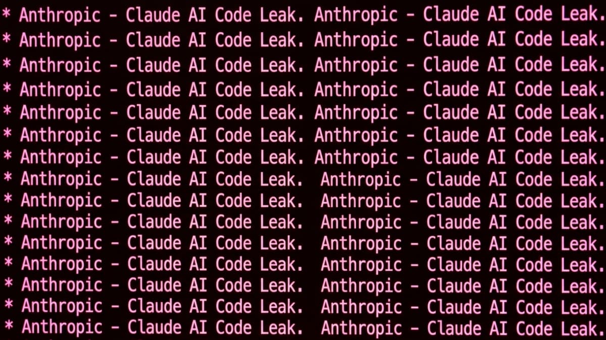 Anthropic Leaks 512,000 Lines of Claude AI Code in Major Blunder