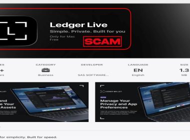 Fake Ledger Live App on Apple Store Linked to $9.5M Crypto Theft