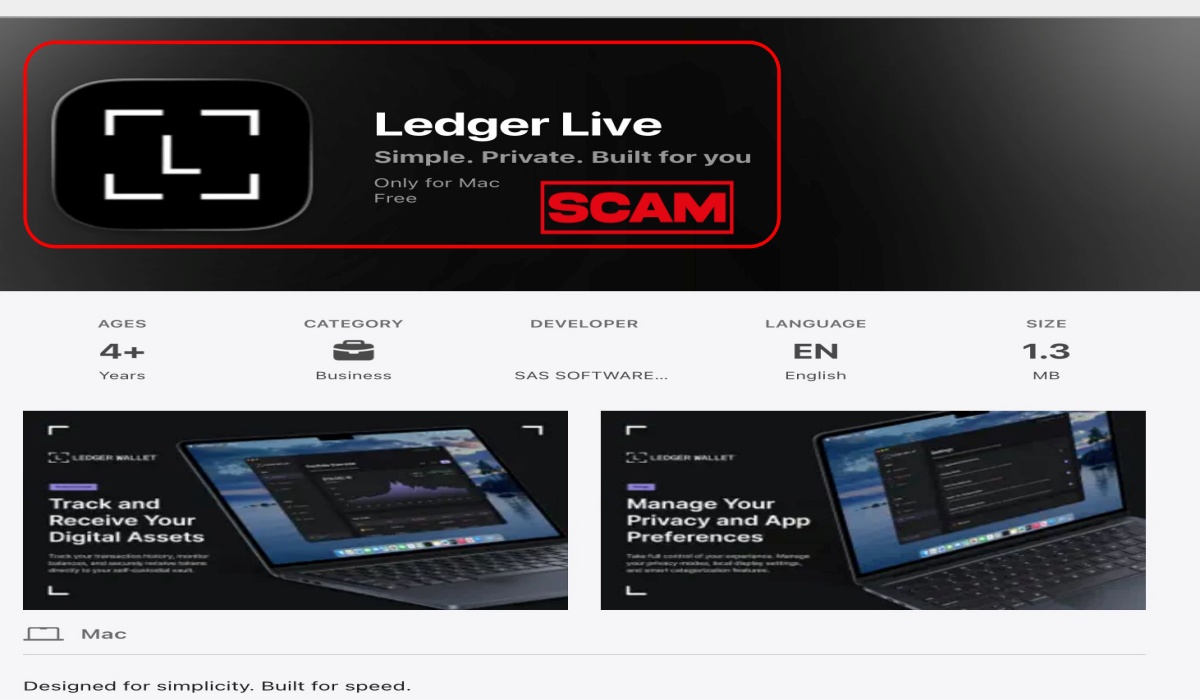 Fake Ledger Live App on Apple Store Linked to $9.5M Crypto Theft