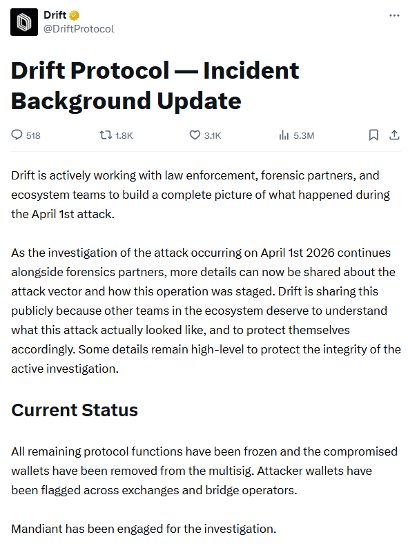 North Korean Hackers Pose as Trading Firm to Steal $285M from Drift