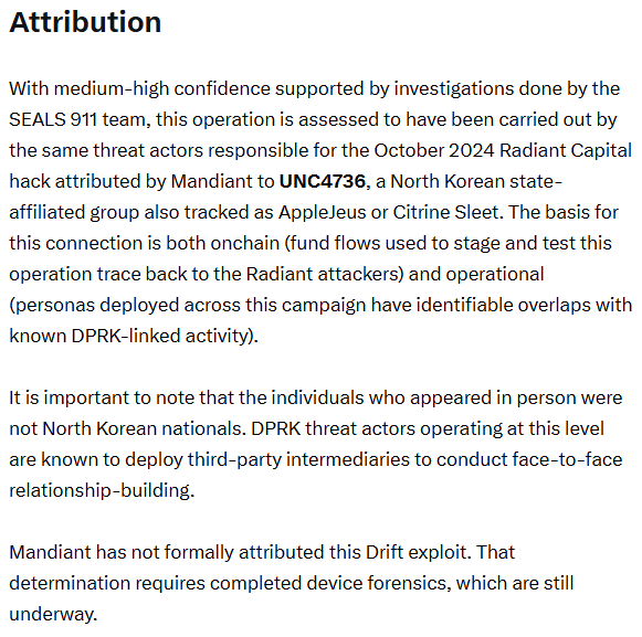 North Korean Hackers Pose as Trading Firm to Steal $285M from Drift