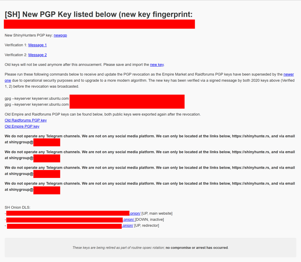 Canvas Hackers ShinyHunters Say Their Official Domain Was Suspended