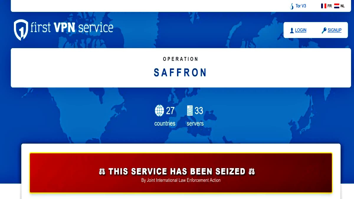 Europol Seizes First VPN Used by Ransomware Gangs, Arrests Administrator