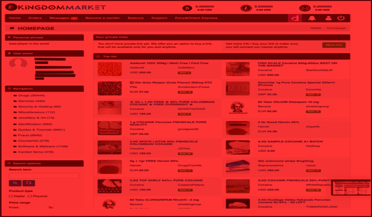 Slovakian Admin of Dark Web Kingdom Market Jailed for 16 Years in US
