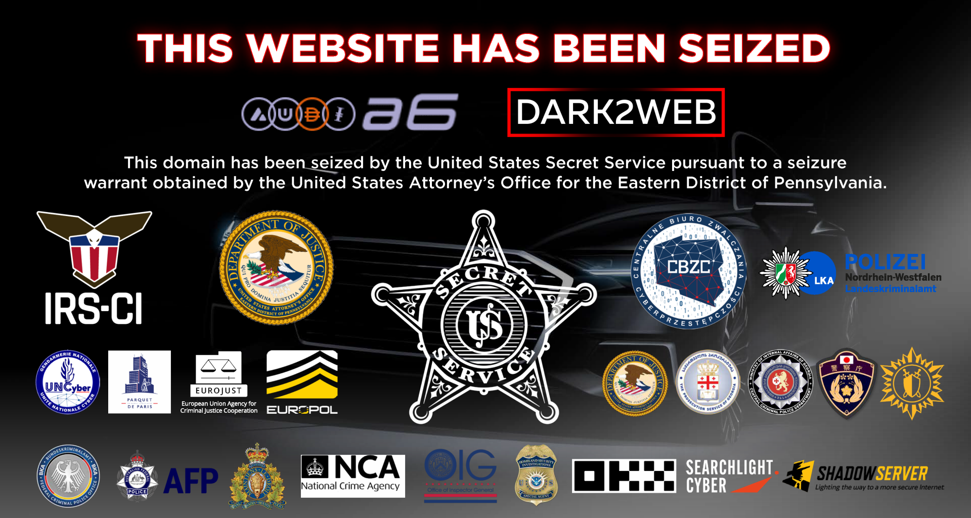 Feds Seize AudiA6 and Arrest Operators of $389m Crypto Laundering Network