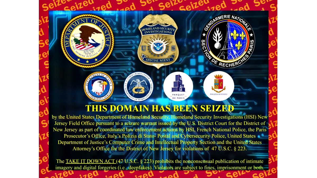 Feds Seize CFAKE and SOCFAKE Over Explicit Deepfakes of Famous Women