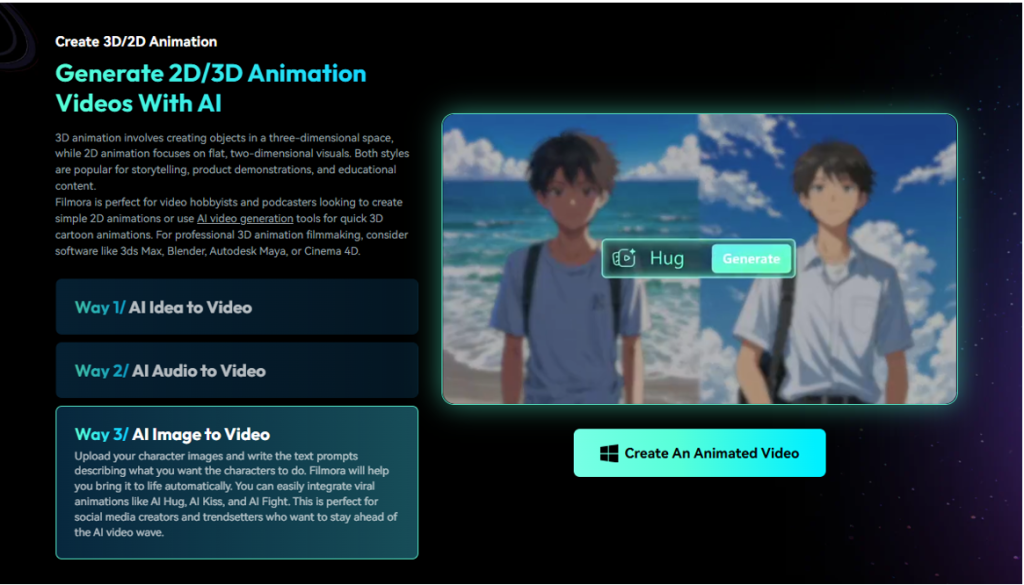 How to Turn Images into Animated Videos with AI: A Wondershare Filmora Guide