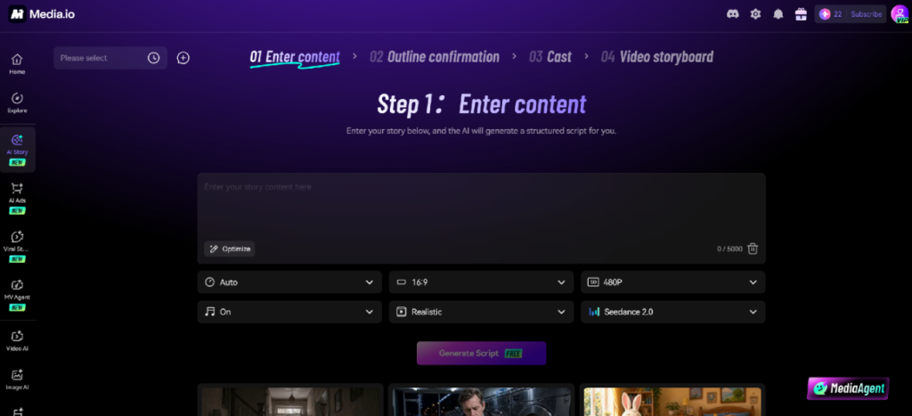 Too Many AI Tools? Here’s How to Create Story Videos In One Workflow With Wondershare Media.io