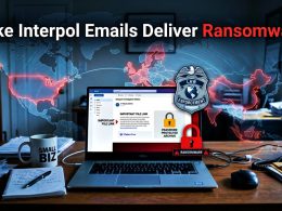 Fake Interpol Investigation Emails Push Ransomware at Small Businesses