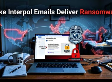 Fake Interpol Investigation Emails Push Ransomware at Small Businesses