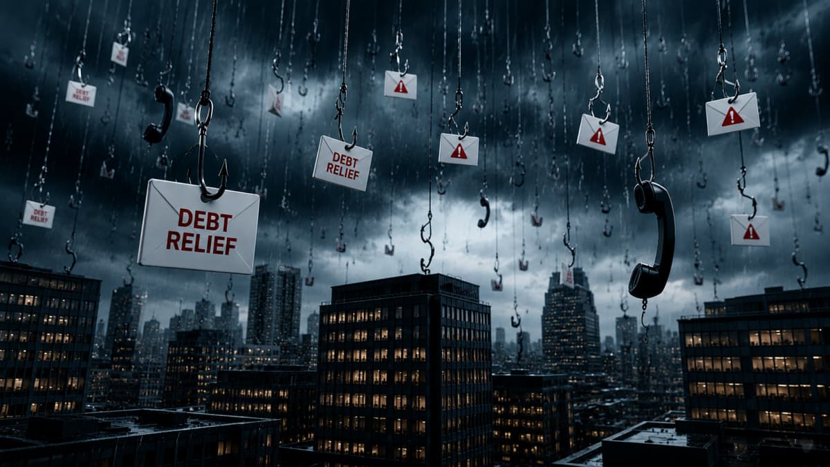 24,700 Fake Debt Relief Emails Target Over 9,000 Organizations