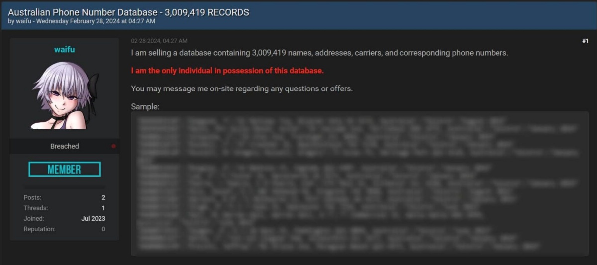 Canadian Hacker Who Advertised Stolen Data on BreachForums Pleads Guilty