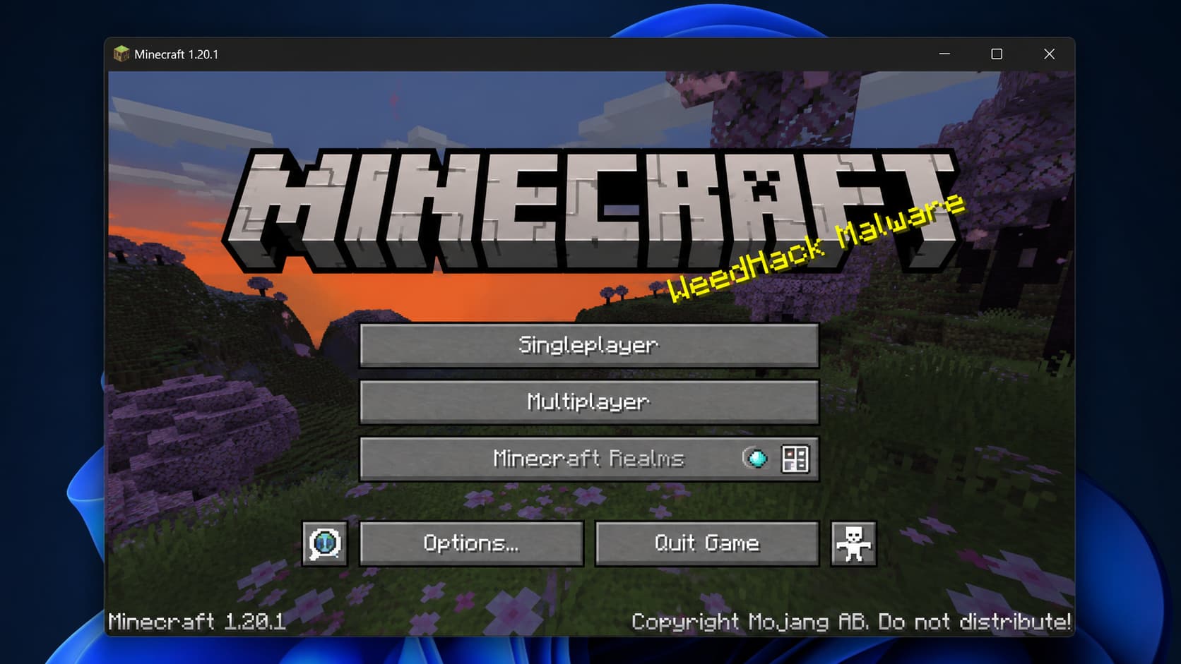 Fake Minecraft Clients Spread WeedHack Malware on Windows to Steal Passwords