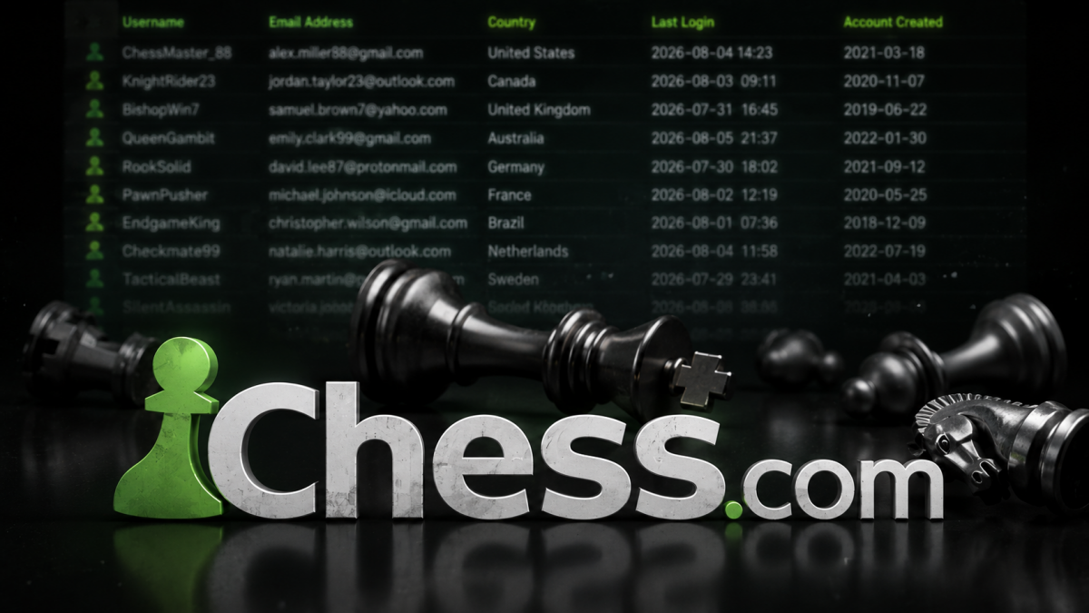 Hacker Leaks 7 Million Scraped Chess.com User Records