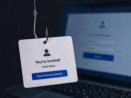 RecruitTrap Scam Uses Fake Interview Invites to Steal Corporate Logins