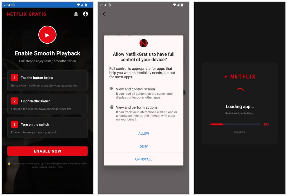 Facebook Ads Promote Fake Streaming Apps Delivering PanDa RAT
