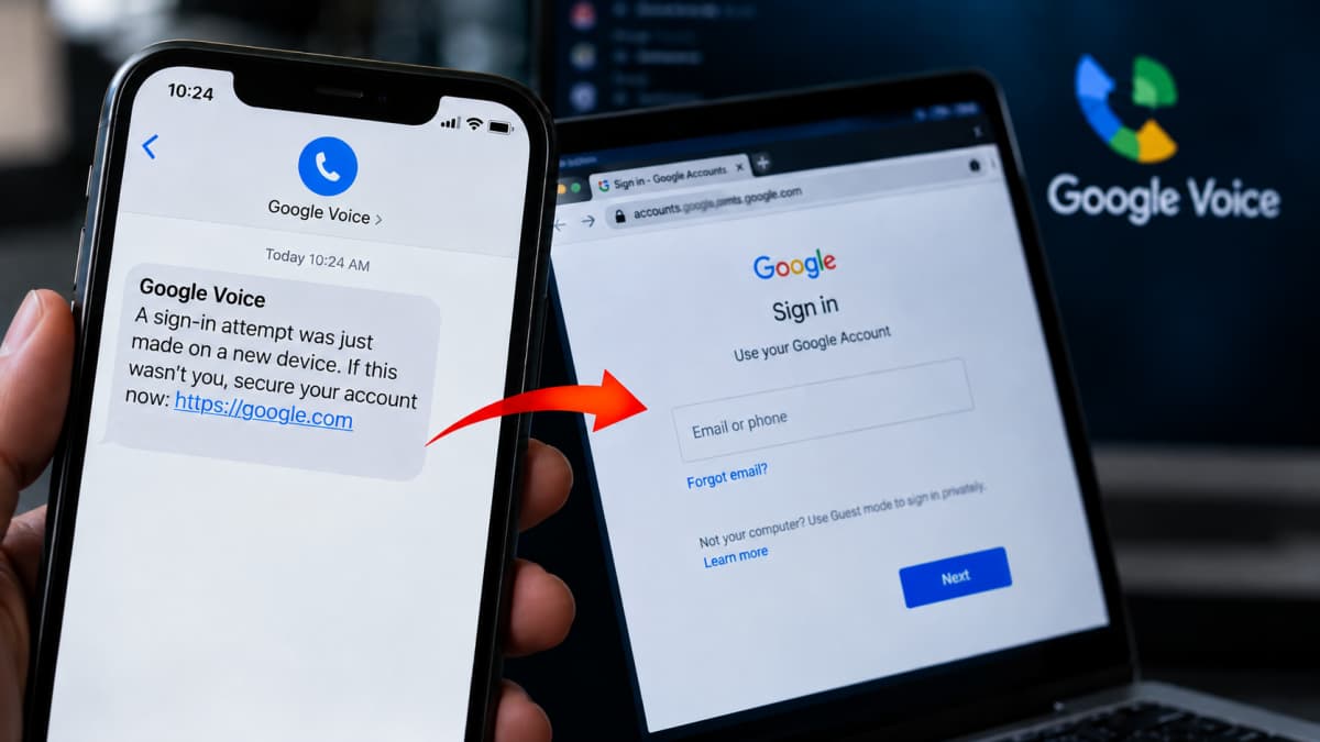Hackers Stream Real Google Login Pages to Steal Passwords and 2FA Codes