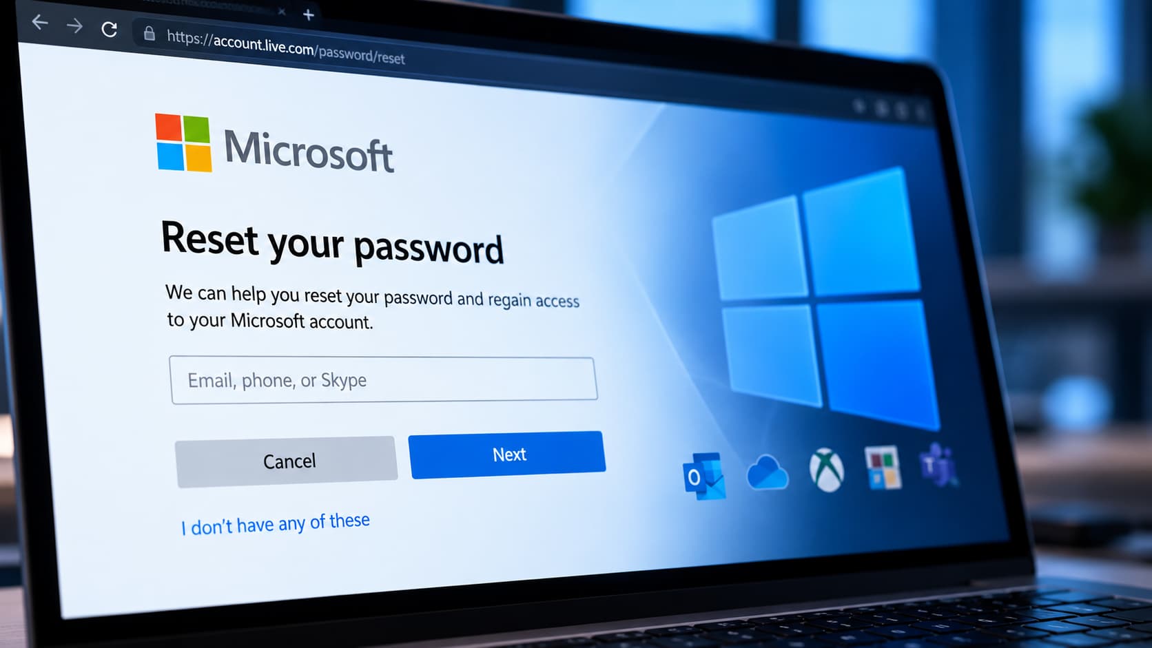 Microsoft Password Reset Portal Can Leak Account Verification Details