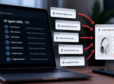 Placeholder Domains Used by 349 AI Agent Skills Found Redirecting to Scams