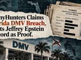 ShinyHunters Claims Florida DMV Breach, Posts Jeffrey Epstein Record as Proof
