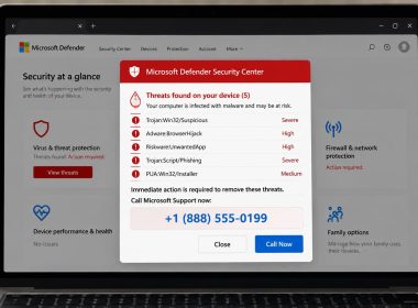 Tech Support Scam Kit Uses Google Ads to Deliver Fake Security Alerts