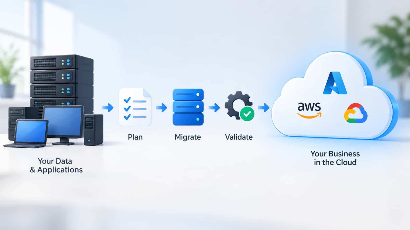Why Small Businesses Shouldn't Go It Alone With Cloud Migration