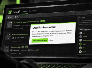 Dread Dark Web Forum Hijacked, Operators Claim Control of Domain Keys