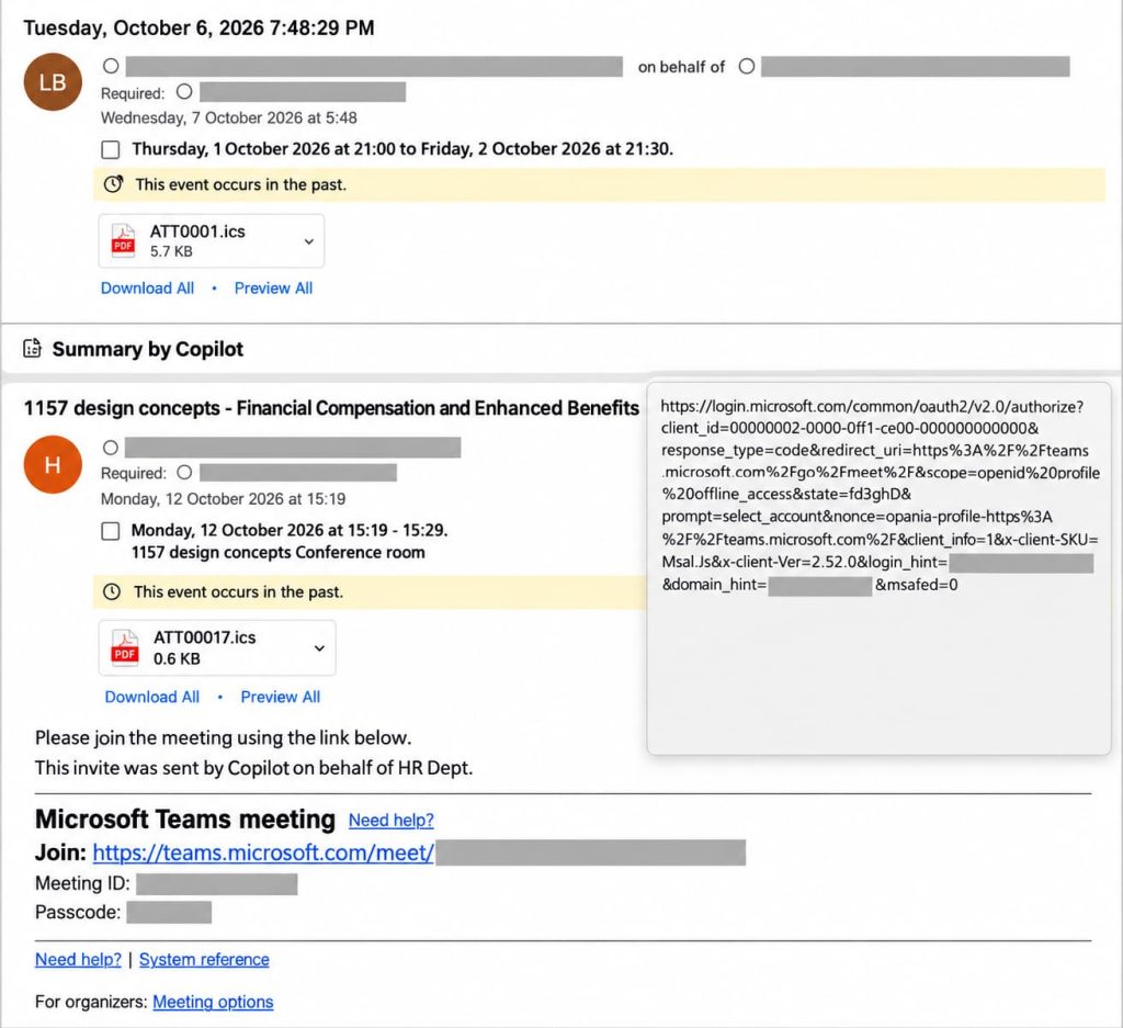 Fake Calendar Invites Target 40,000 Firms in Microsoft Credential Theft